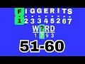 Figgerits 51 52 53 54 55 56 57 58 59 60