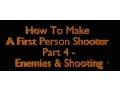 How To Make A First Person Shooter In Blender - Making Enemies Shooting