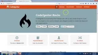 install codeigniter and bootstrap