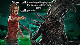 My XENOMORPH Is TOO MUCH For This SALTY SURVIVOR Dead by Daylight
