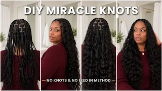 DIY Miracle Knots WITHOUT Feed-In Method!