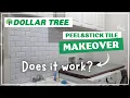 Dollar Tree - PEEL STICK TILE