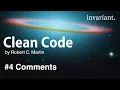 The art of commenting Clean Code