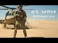 25 wpm Advanced Morse Code Copy Practice