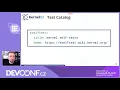 Unifying Kernel Test Reporting with KernelCI - DevConf CZ 2021