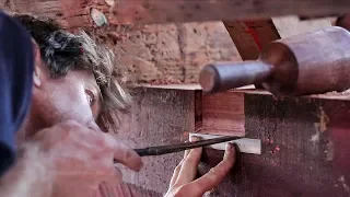 Bedding Wooden Boat Frames / Packing Up Shop! – Rebuilding Tally Ho EP31