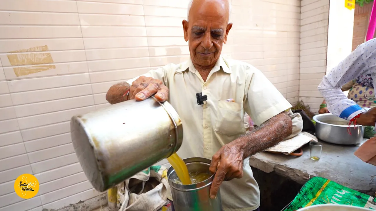 Old Uncle Selling Jal Jeera In Shahdara Rs. 2/- Only l Delhi Street Food