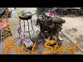The LT1 running on off the 411 PCM First Test Start