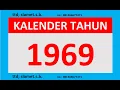 Download Lagu kalender tahun 1969 lengkap weton dean pasaran + gerhana