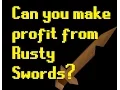 OSRS REPAIRING 100 RUSTY SWORDS I Borrow Iron