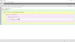 BlueJ Environment Java Programming - Class 9 ICSE Program for Pyramid generation