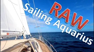 Upwind sail to Langkawi,  Malaysia. Unedited footage for your coffee break  Sailing Aquarius RAW