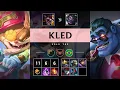 Kled Top vs Dr Mundo - BR Grandmaster Patch 25 11