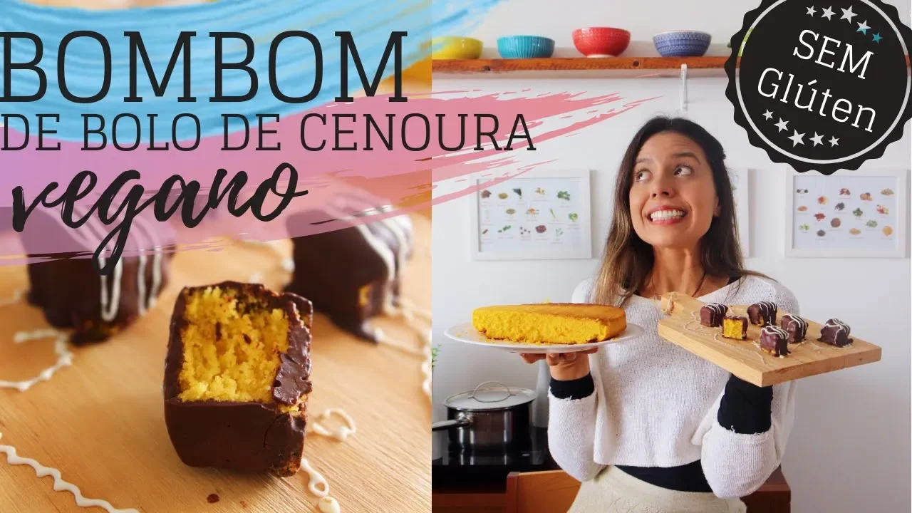 BOLO DE CENOURA FÁCIL E FOFINHO | CARROT CAKE | CHUBBY VEGAN. 