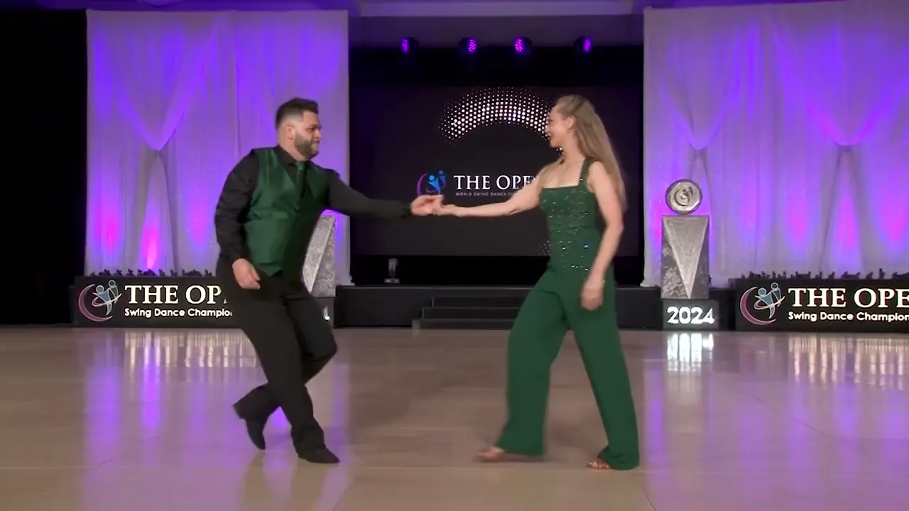 Guigo Sortica and Erica Wienzveg - Pro-Am Open Follower Finalist - The Open 2024