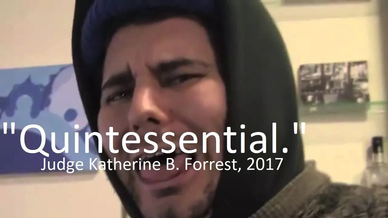 h3h3 wins! Let's read Judge Forrest's Opinion