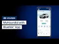 MyHyundai with Bluelink App Bluelink Hyundai