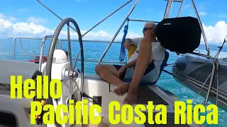 Sailing up the Rugged Coast of Southern Costa Rica Ep. 86