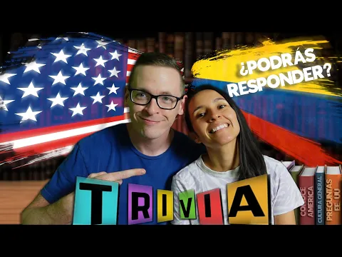 A1: lição de listening — Preguntas De TRIVIA Sobre Estados Unidos Con Mi Esposa 🇨🇴 | Pensando Inglés