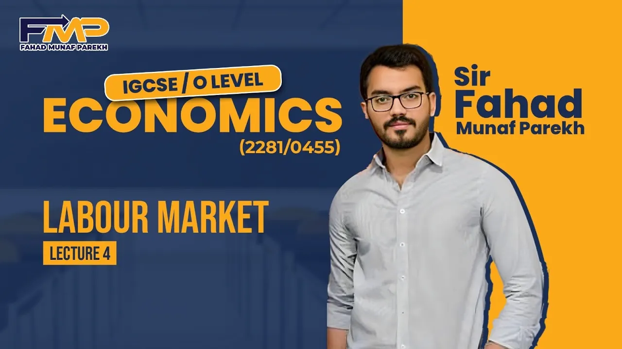 O Level / IGCSE Economics 2281/0455 | Labour Market ( Practice Questions ) Lecture 4 |