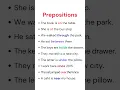 10 Essential Preposition Sentences You MUST Know Master English Grammar Fast