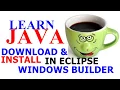 how to download and add window builder in java eclipse oxygen