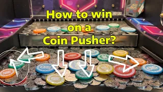 HOW TO WIN Coin Pusher every time Tips Tricks That Always Work