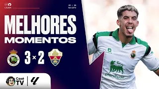 MELHORES MOMENTOS: RACING CLUB 3 X 2 ELCHE | LALIGA 26/27 | 3ª RODADA