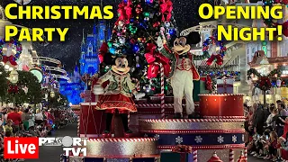 Live Opening Night Mickey S Very Merry Christmas Party 2025 Walt Disney World Live Stream 