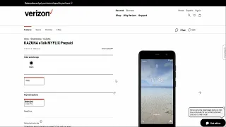 KAZUNA eTalk MYFLIX Verizon Prepaid