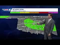TIMELINE Storms with risk of damaging winds possible Monday in Oklahoma