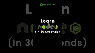 Learn Node js in 30 Seconds