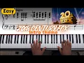 Download Lagu 20th Century Fox Intro- Piano Cover + Free Sheet Music
