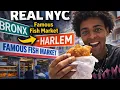 Visiting My Cousin in the Bronx Harlem Eats at the Famous Fish Market
