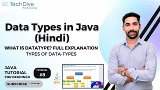 Data Types in Java Hindi Primitive and Non-Primitive Data Types Part 2 Tutorial 8