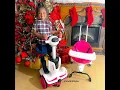 A perfect day with TOBBI 3-in-1 Electric Robot Buggy