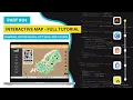 PART 4 - INTERACTIVE MAP TUTORIAL DRAWING HOUSES COFFEE SHOPS AND OTHERS IN ADOBE ILLUSTRATOR