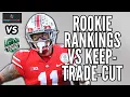 2023 Dynasty Superflex Rookie Rankings - Keep-Trade-Cut vs FSE