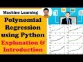 Polynomial Regression using Python Polynomial Regression Machine Learning