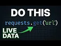 Python Project Get Live Data from Web Exchange Rate Weather with requests Beginner 2026