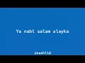 Download Lagu Maher Zain - Ya nabi salam alayka || sped up