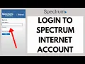 Spectrum Internet Login 2026 How to Login to Spectrum Internet spectrum net