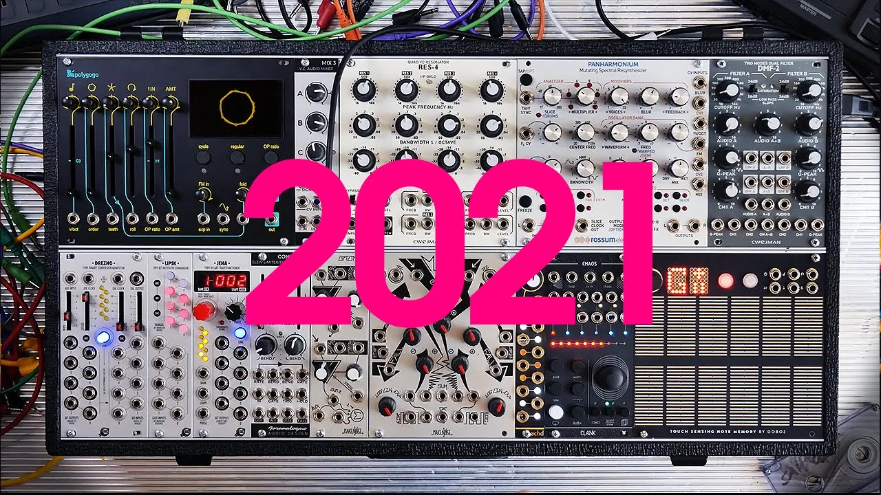My new Eurorack modular setup in 2021 | digital/analog hybrid