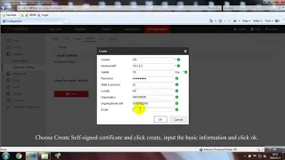 How to Configure Self Signed HTTPS Certificate