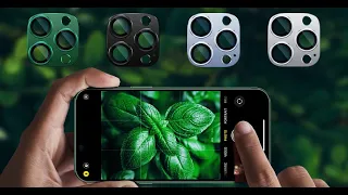 UniqueMe Original Camera Lens Protector for iPhone English version