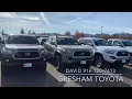 Certified Pre-owned Vehicles - Gresham Toyota