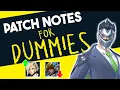 PATCH NOTES FOR DUMMIES Overwatch Anniversary Edition