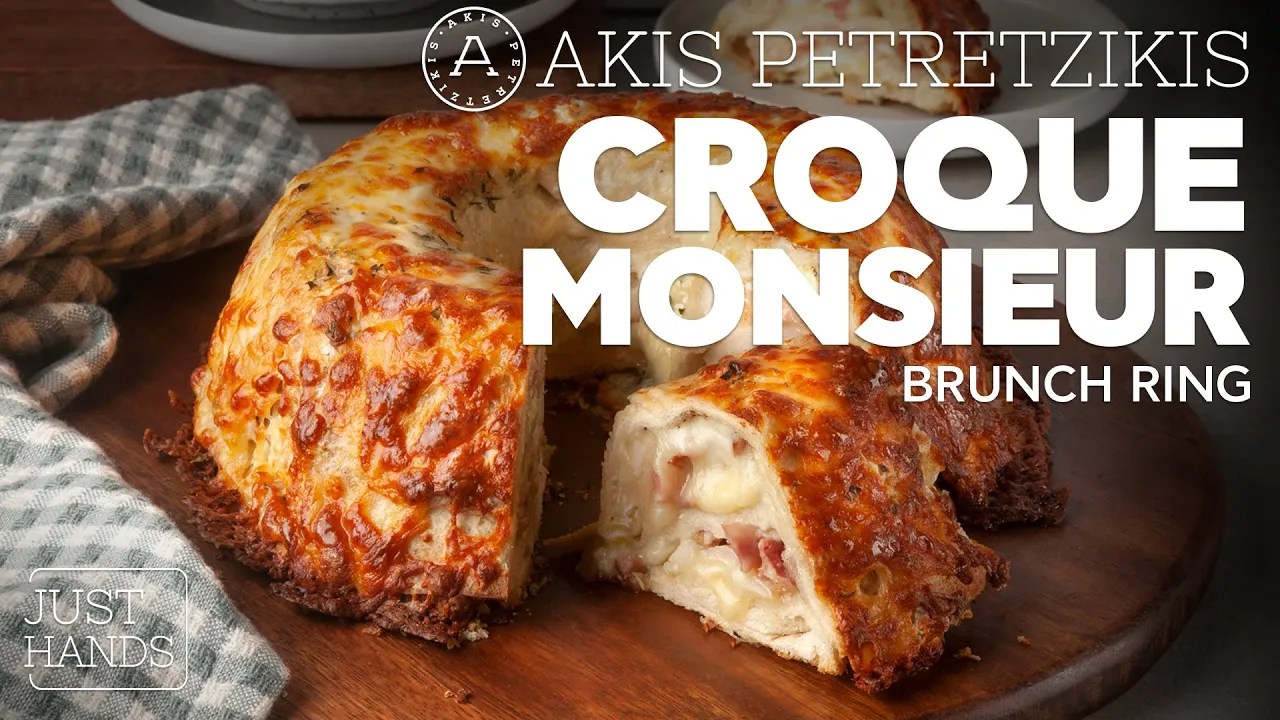 Croque Monsieur Brunch Ring   Akis Petretzikis