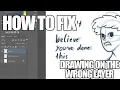 Wrong Layer Correction - An Educational