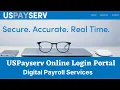 USPayserv Online Login Portal Digital Payroll Services